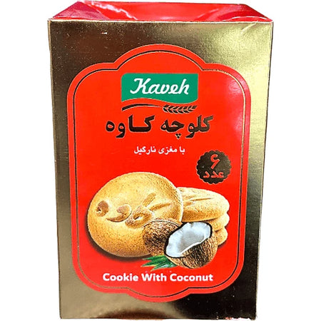 کوکی کاوه و نارگیل 6 عدد