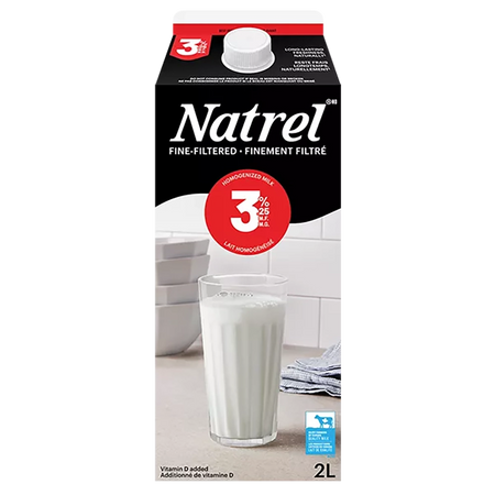 Natrel 3.25% milk 2 L