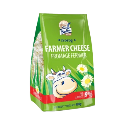 Baltic Gifts Farmer Cheese 9% 400 G