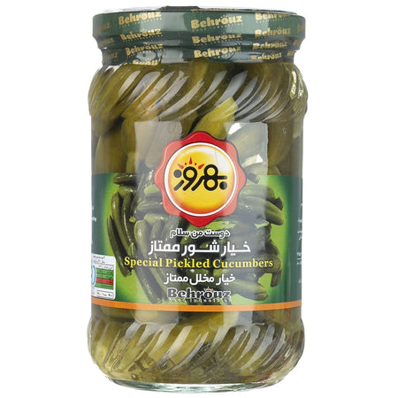 Behrouz Momtaz Cucumber Pickle 660 G
