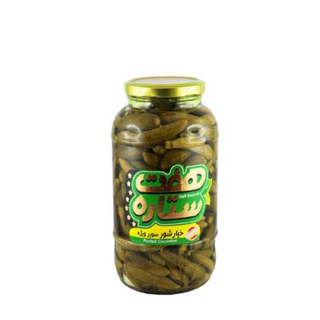 Haft Setareh Pickled Cucumber Super Vijeh 1500 G
