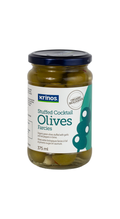 Krinos Olive Stuffed 375 ML