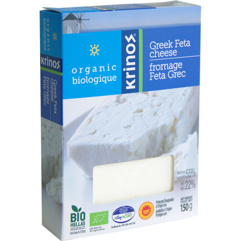 Krinos Organic Tupper Cheese 150G