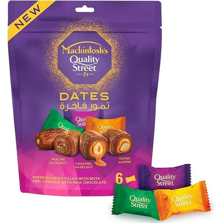 Mackintoshs Quality Street Dates 102 G