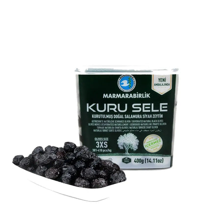 Kuru Sele Black Olives2XS 400 G