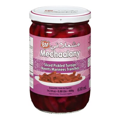 Mechaalany sliced pickled Turnips 630ML