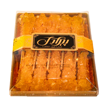 Piradel Saffron Rock Candy Small