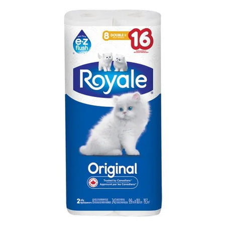 Royale Bathroom Tissue 8 Roll